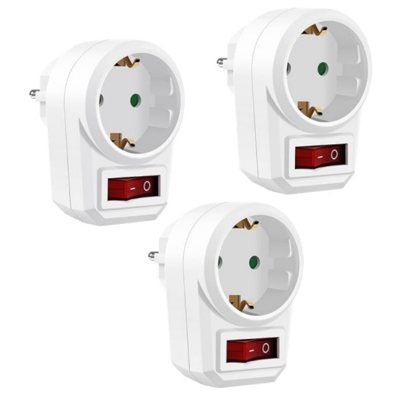 Power Tools Extension - Adaptateur de prise ue avec interrupteur