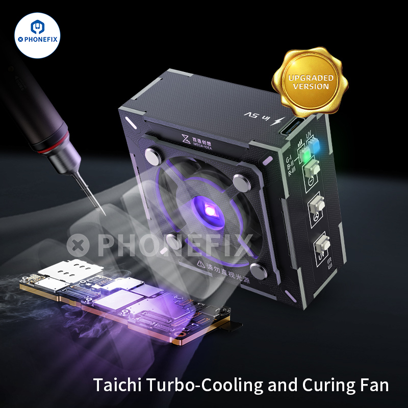 Power Tools Battery Repair - Qianli MEGA-IDEA Turbo refroidissement UV ventilateur
