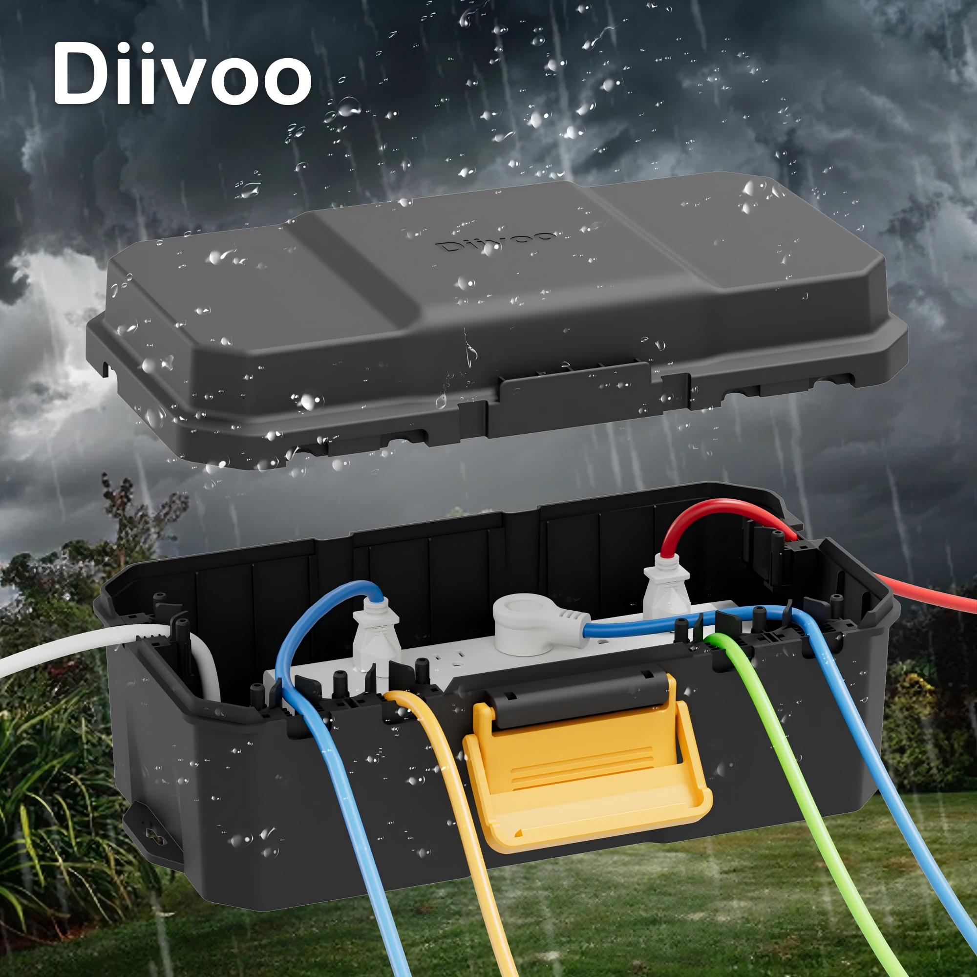 Power Tools Extension - Diivoo-Boîtier électrique étanche, connexion de câble