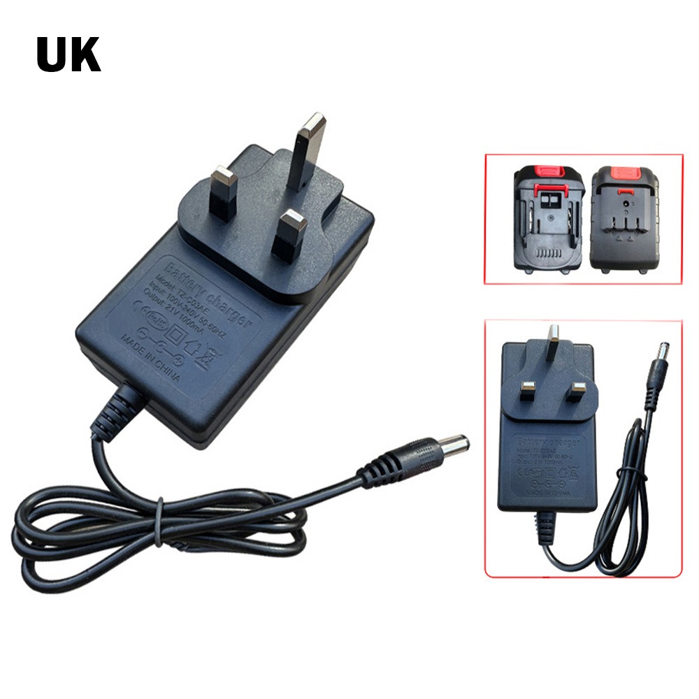 Power Tools Uk - Chargeur de batterie au Lithium 21V,