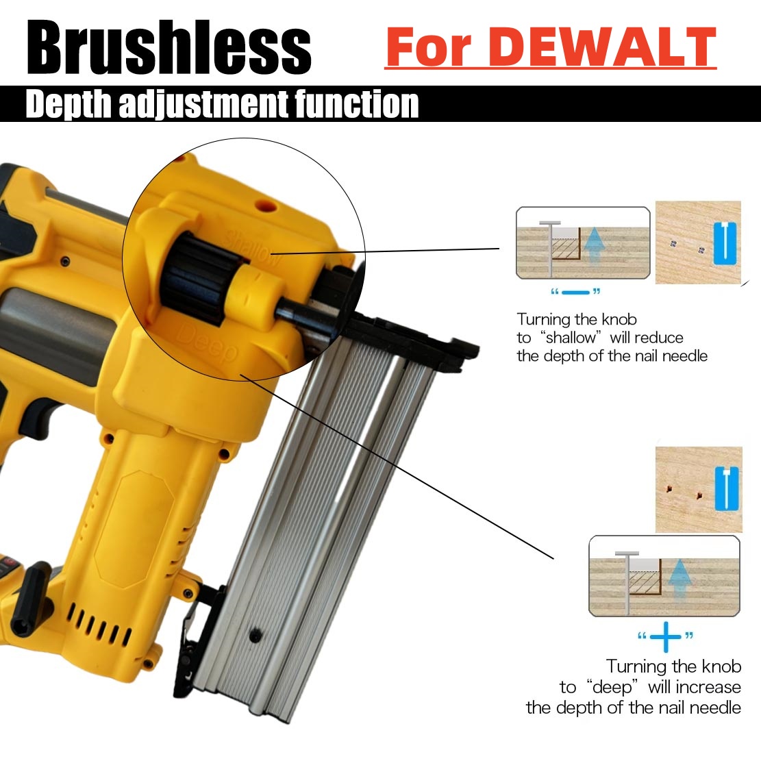 Power Tools Manufacturers - Pistolet à ongles électrique sans balais