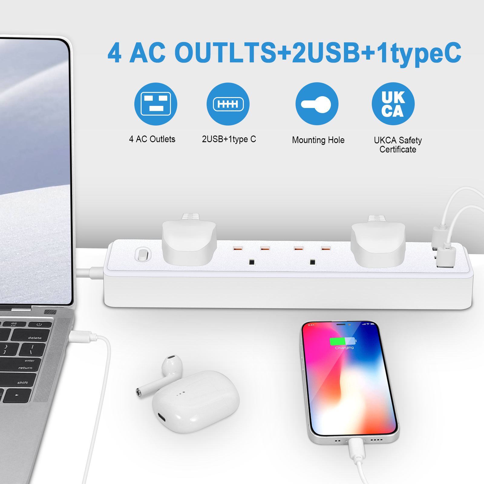 Multiprise électrique UK MY Xe - Power Tools Extension avis et prix