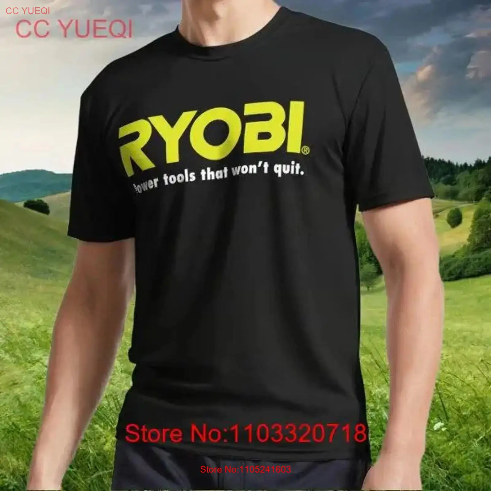 T-shirt actif avec LOGO RYOBI, - Power Tools Logo Design avis et prix