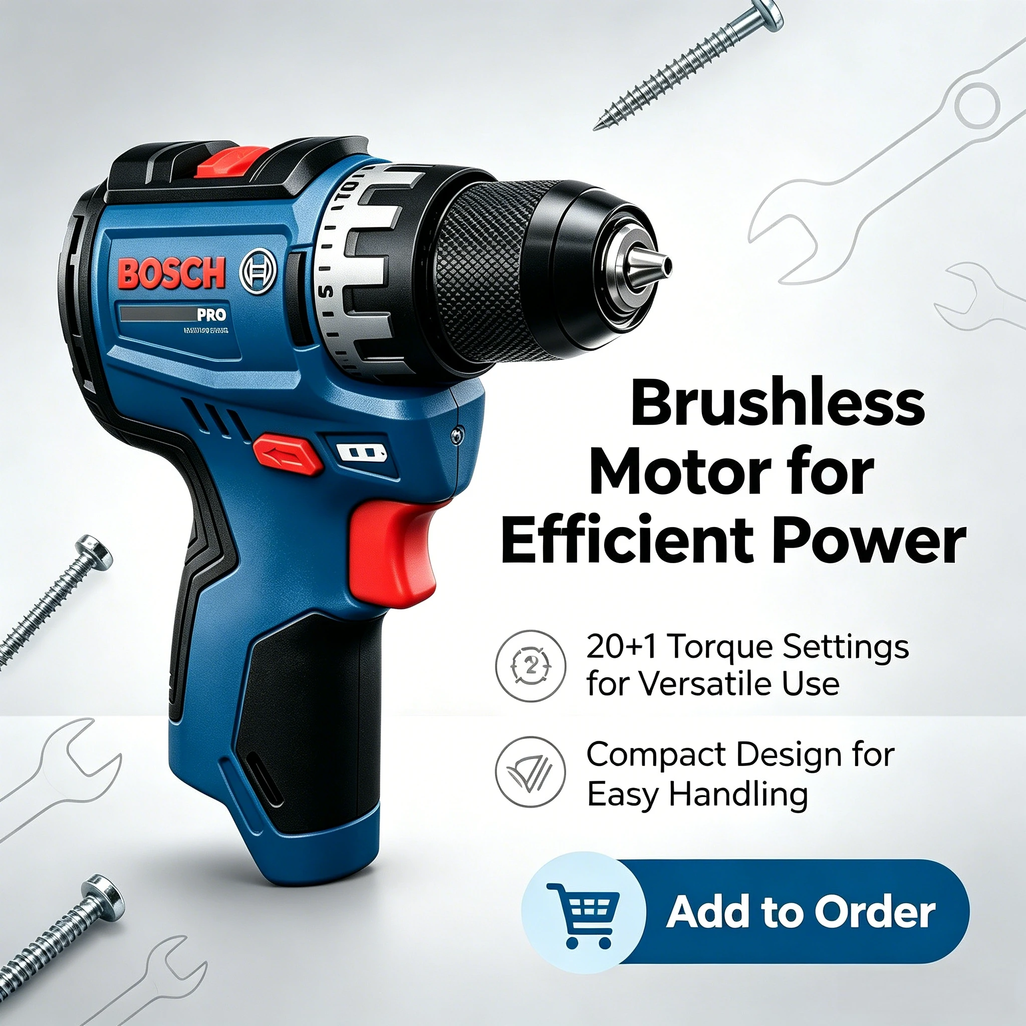 Perceuse sans fil Bosch Profes - Power Tools Drill avis et prix