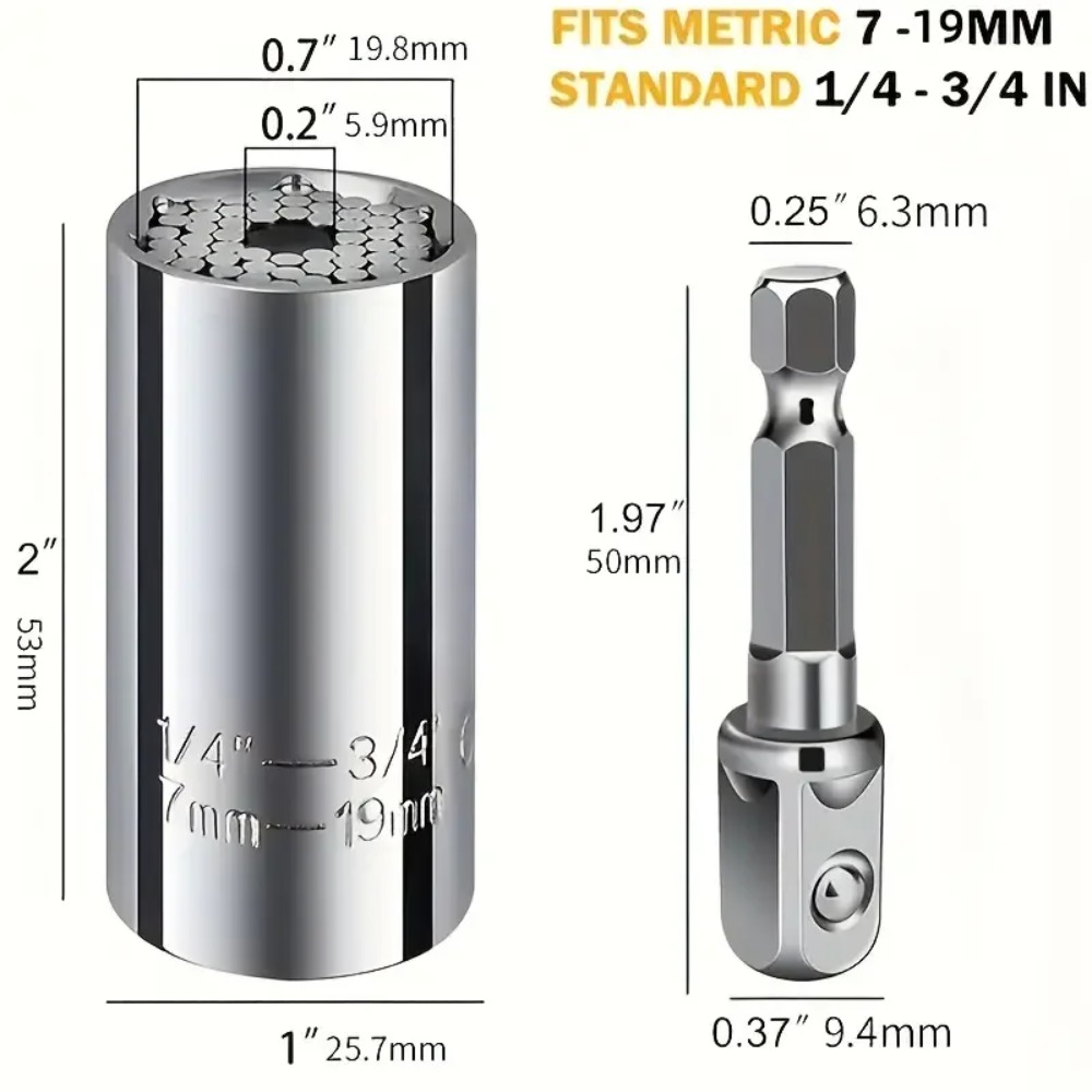 Clé à douille universelle avec - Power Tools List avis et prix