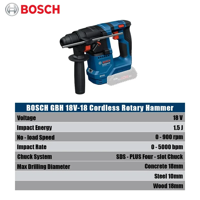 Marteau perforateur sans fil B - Power Tools Drill avis et prix