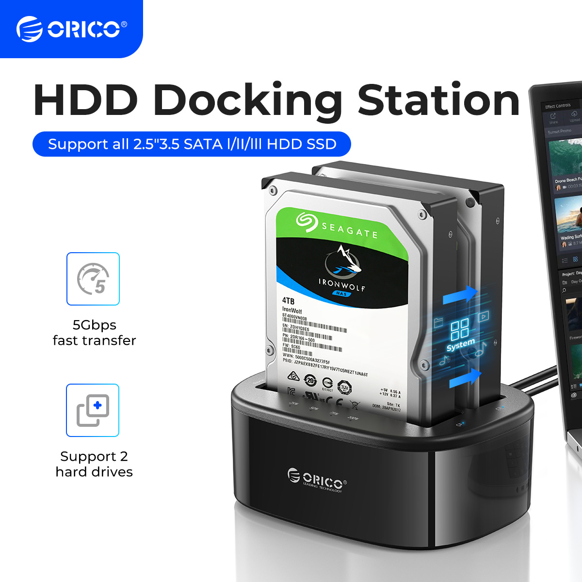 ORICO – Station d'accueil à do - Power Tools Uk avis et prix