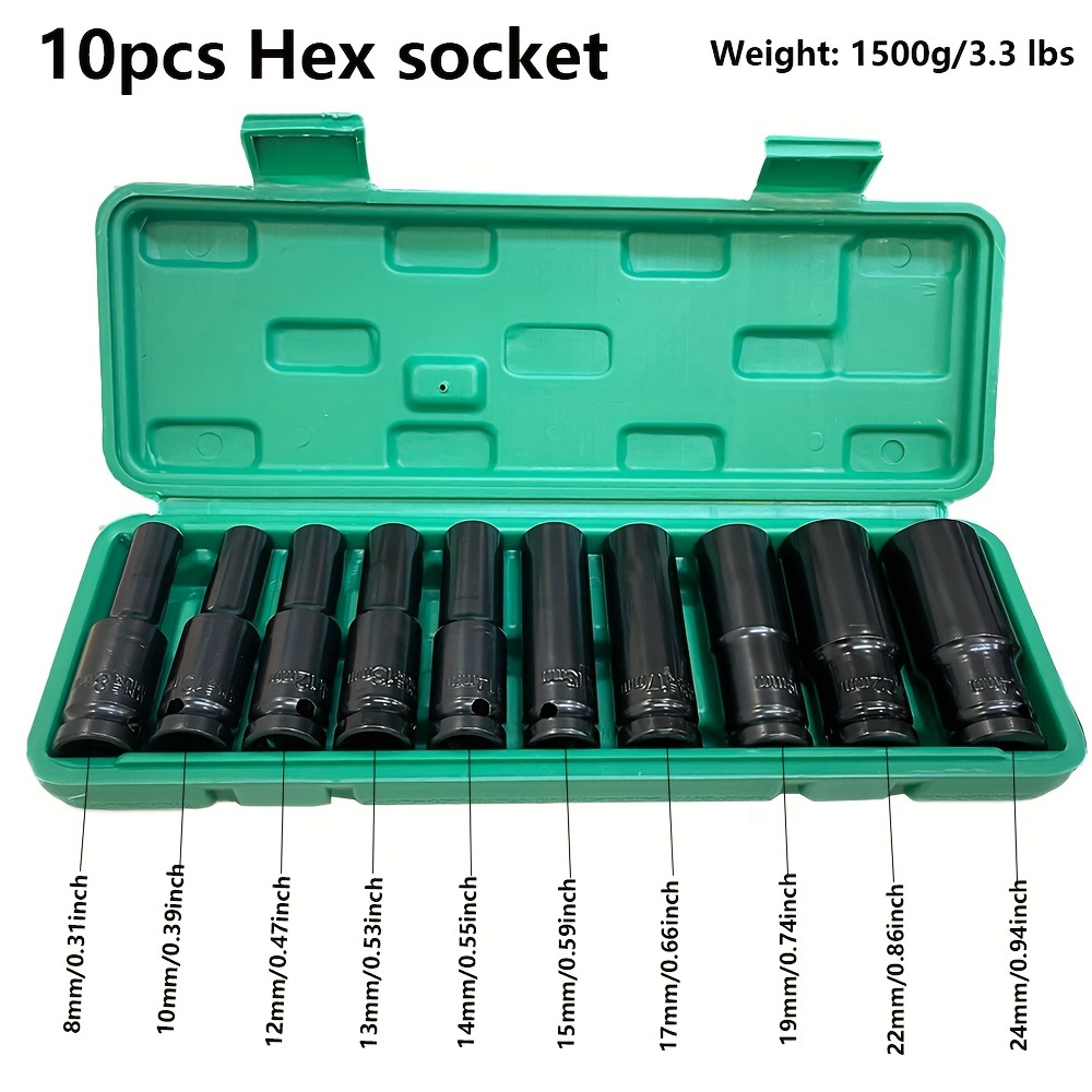 10 pièces 1/2 pouces 8-24mm ou - Power Tools List avis et prix