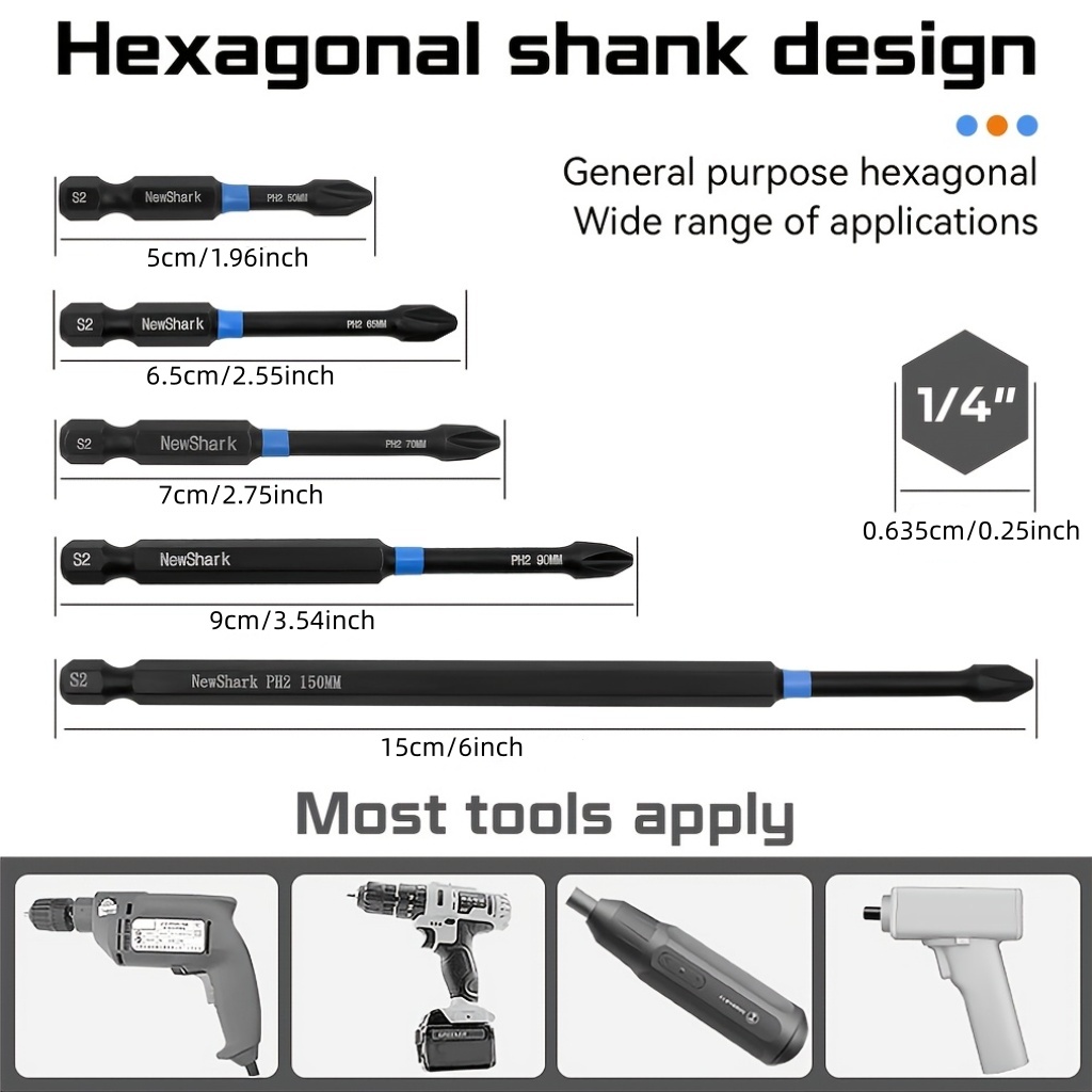 5 embouts de tournevis magnéti - Power Tools List avis et prix